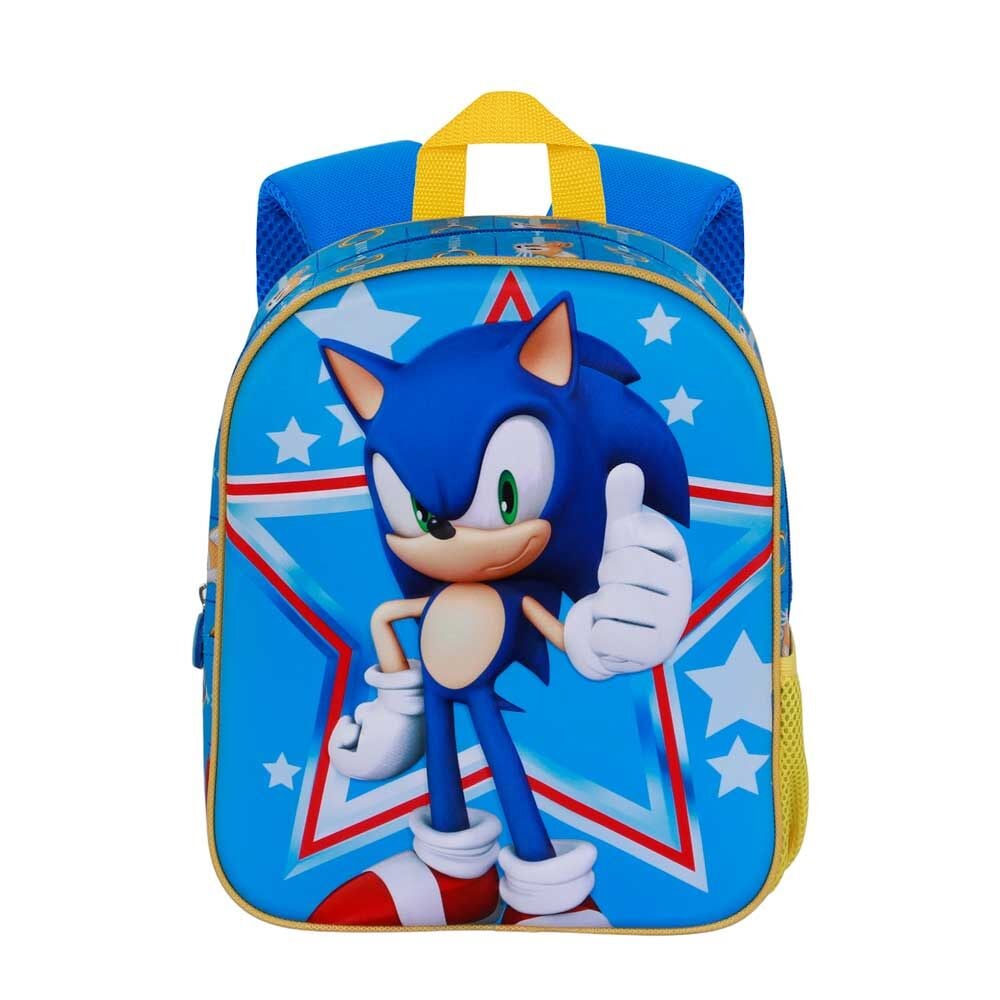 Mochila 3D Star Sonic the Hedgehog 31cm KARACTERMANIA
