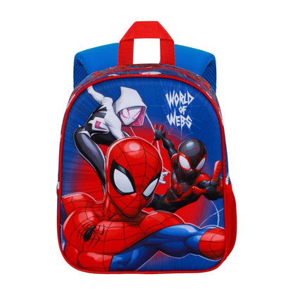 Mochila 3D Word Spiderman Marvel 31cm KARACTERMANIA