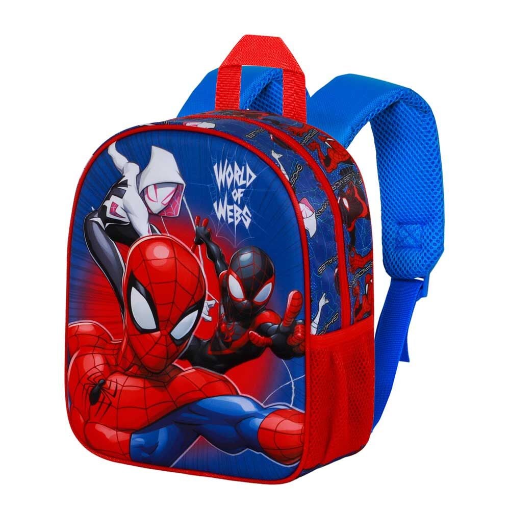 Mochila 3D Word Spiderman Marvel 31cm KARACTERMANIA