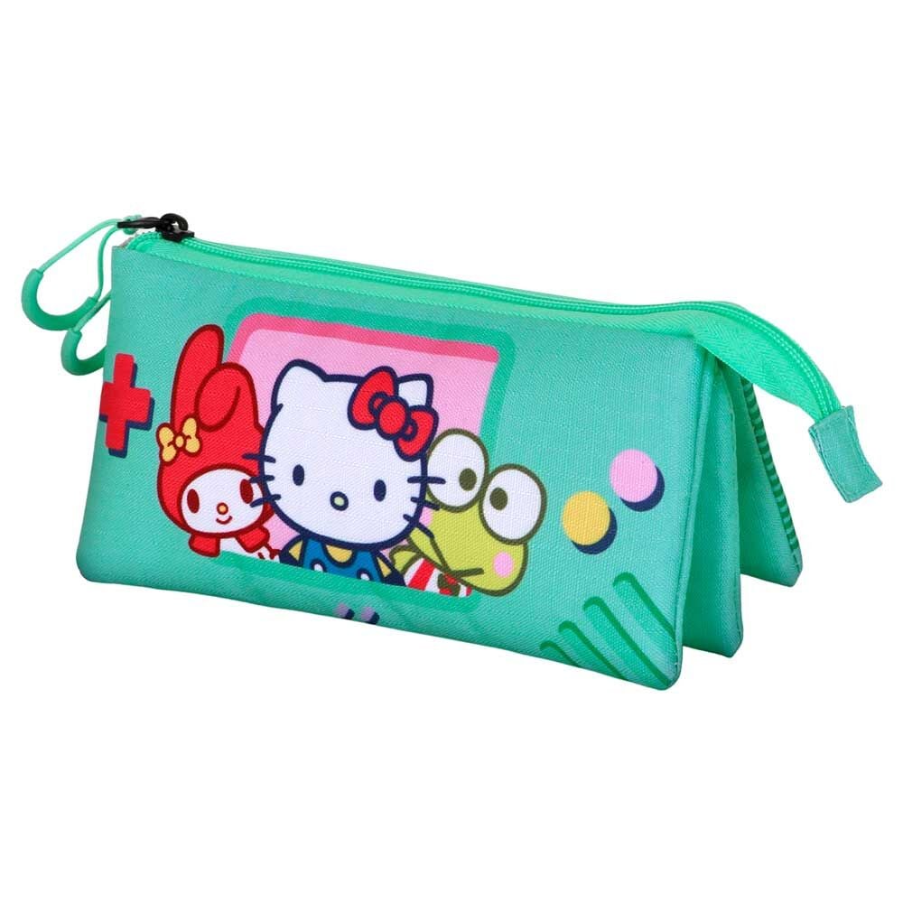 Portatodo Videogame Hello Kitty and Friends triple KARACTERMANIA