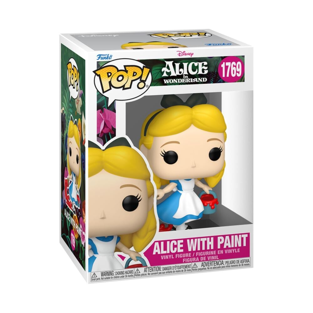Figura POP Disney Alice In Wonderland Alice with Paint FUNKO