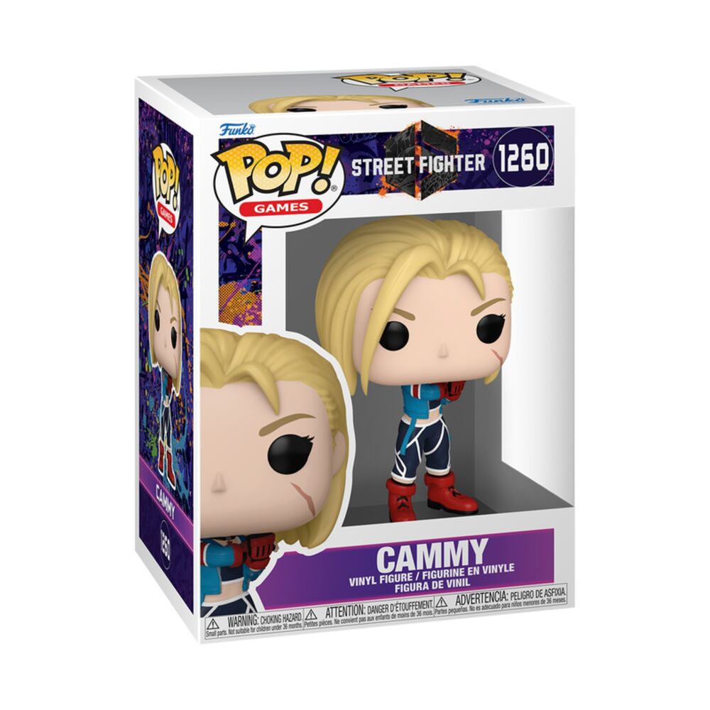 Figura POP Street Fighter Cammy FUNKO
