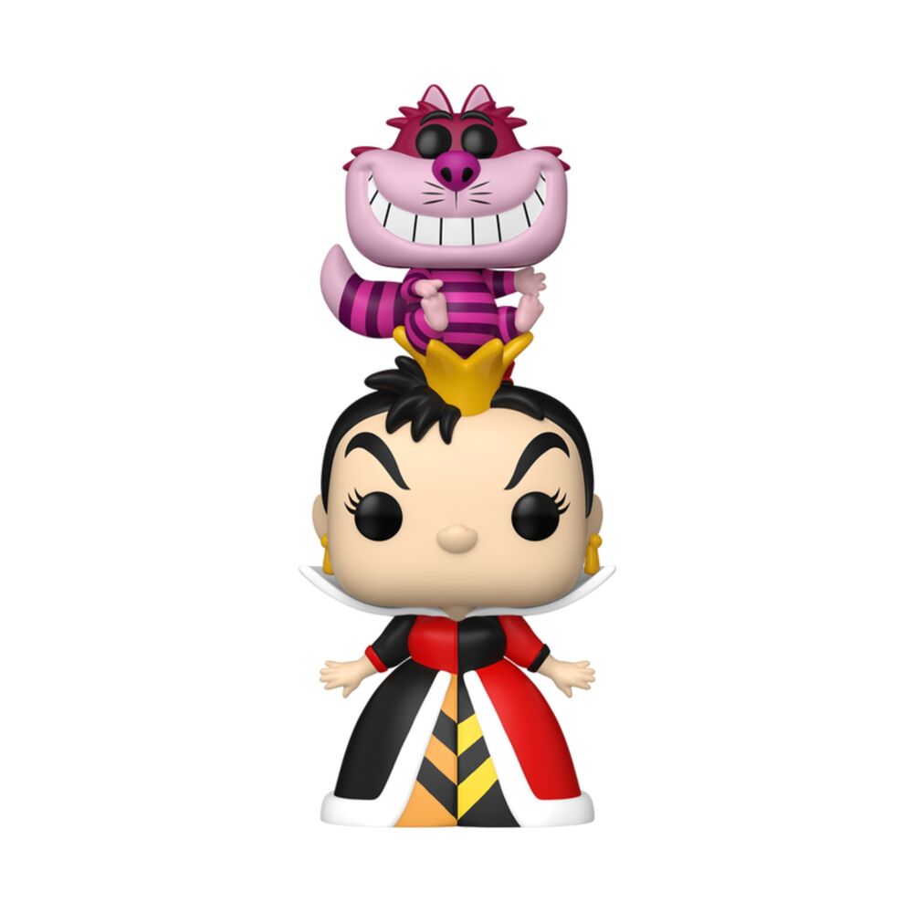 Figura POP Premium Disney Alice In Wonderland Queen of Hearts With Cheshire Cat FUNKO