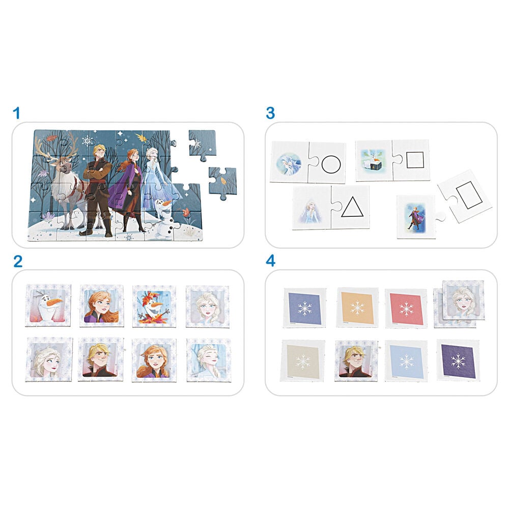 Juegos 10 en 1 Frozen Disney DISNEY