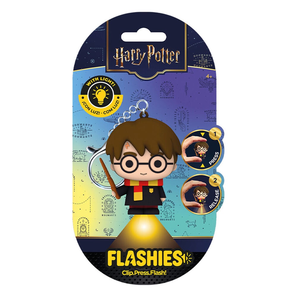 Llavero figura 3D con luz Harry - Harry Potter Flashies KIDS LICENSING
