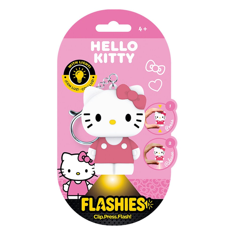 Llavero figura 3D con luz Hello Kitty Flashies KIDS LICENSING