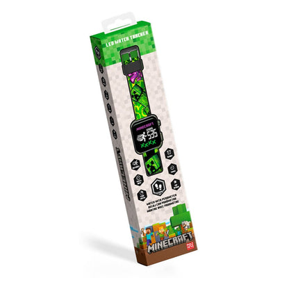 Reloj led multifuncion Minecraft KIDS LICENSING