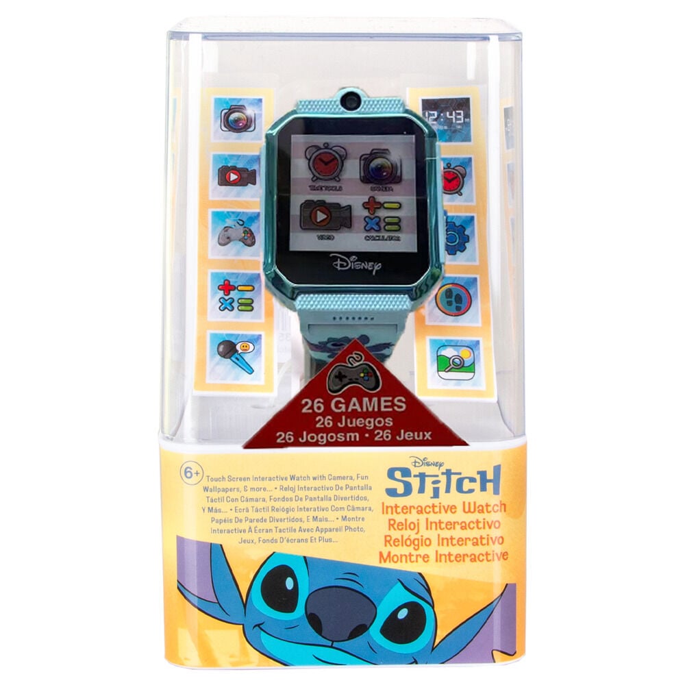 Reloj interactivo Stitch Disney KIDS LICENSING