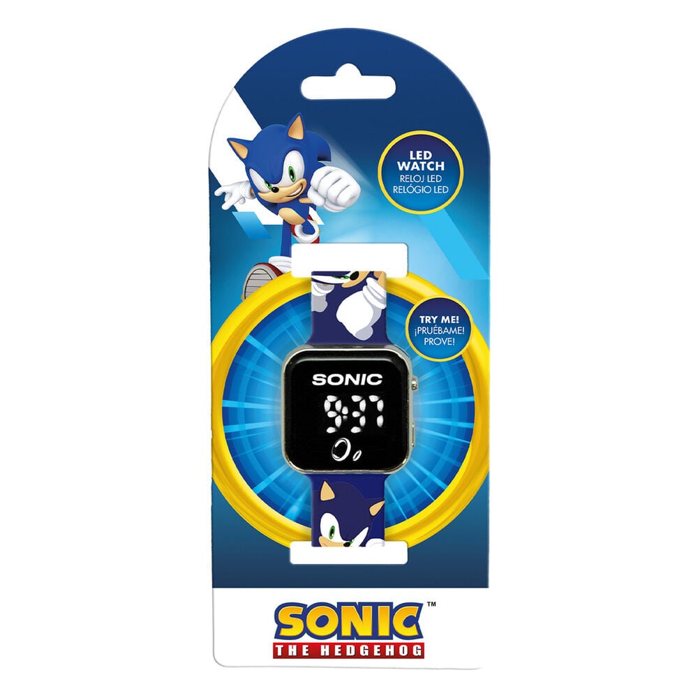 Reloj led Sonic the Hedgehog KIDS LICENSING