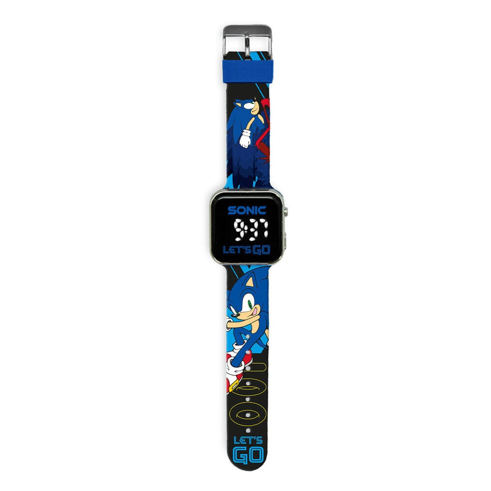 Reloj led multifuncion Sonic the Hedgehog KIDS LICENSING