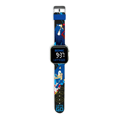 Reloj led multifuncion Sonic the Hedgehog KIDS LICENSING