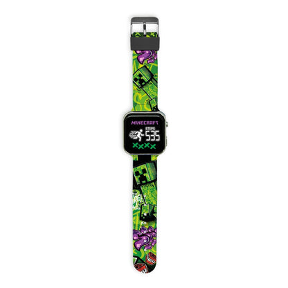 Reloj led multifuncion Minecraft KIDS LICENSING