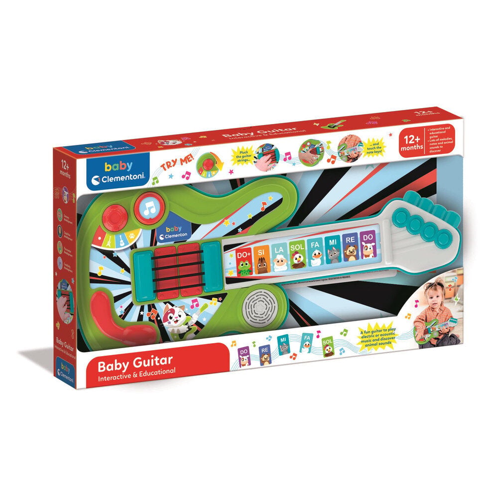 Guitarra Baby Animal CLEMENTONI