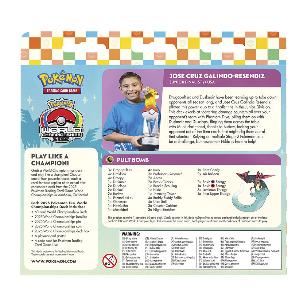 Juego cartas World Championship Decks Q2 Pokemon ingles surtido POKEMON JUEGO DE CARTAS