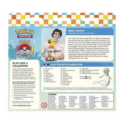 Juego cartas World Championship Decks Q2 Pokemon ingles surtido POKEMON JUEGO DE CARTAS