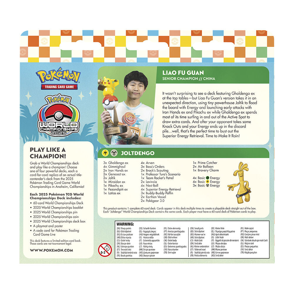 Juego cartas World Championship Decks Q2 Pokemon ingles surtido POKEMON JUEGO DE CARTAS