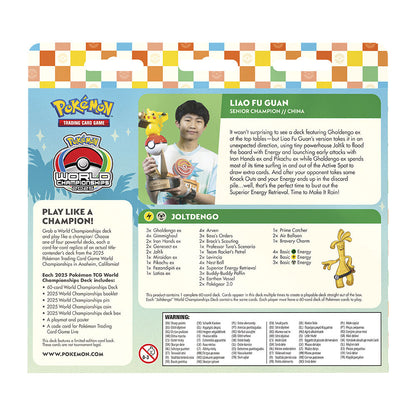 Juego cartas World Championship Decks Q2 Pokemon ingles surtido POKEMON JUEGO DE CARTAS