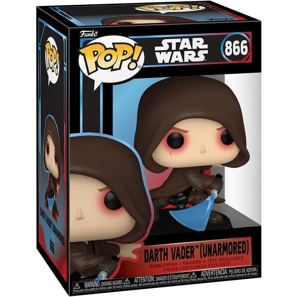 Figura POP Star Wars Darth Vader Unarmored FUNKO