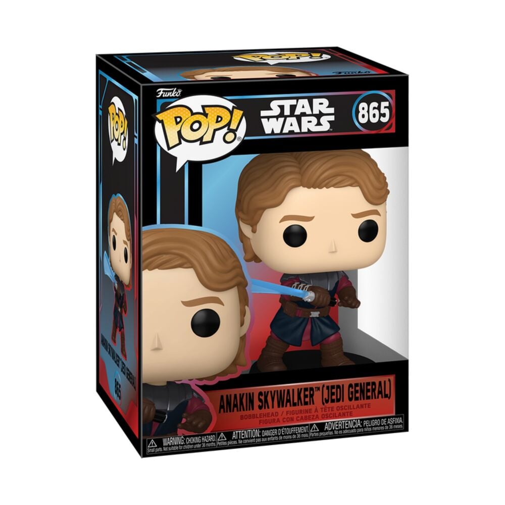 Figura POP Star Wars Anakin Skywalker Jedi General FUNKO
