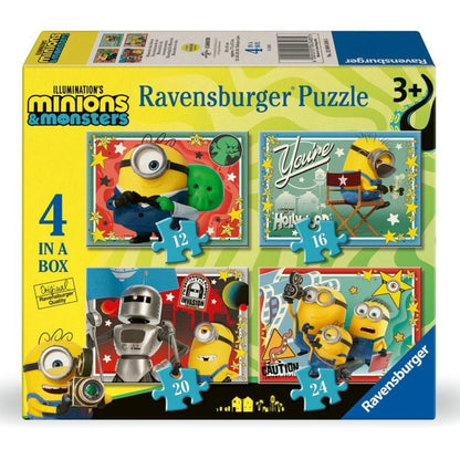 Puzzle Minions 3 12-16-20-24pzs RAVENSBURGER