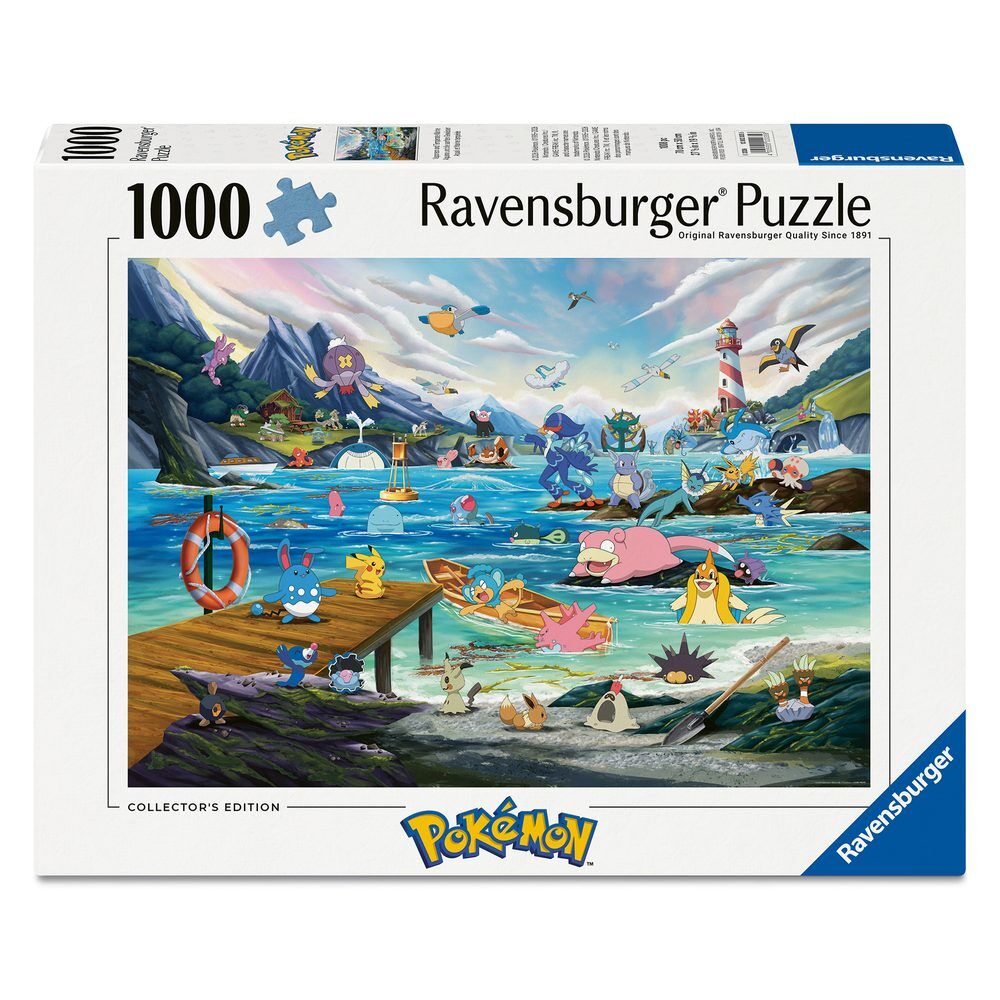 Puzzle Vaporeon y el Mar Templado Pokemon Breakout 3 1000pzs RAVENSBURGER