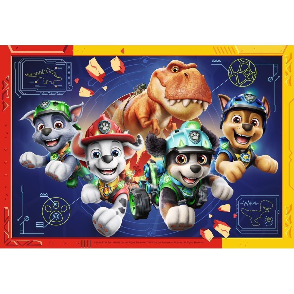 Puzzle Dino Movie Patrulla Canina Paw Patrol 2x12pzs RAVENSBURGER