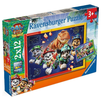 Puzzle Dino Movie Patrulla Canina Paw Patrol 2x12pzs RAVENSBURGER