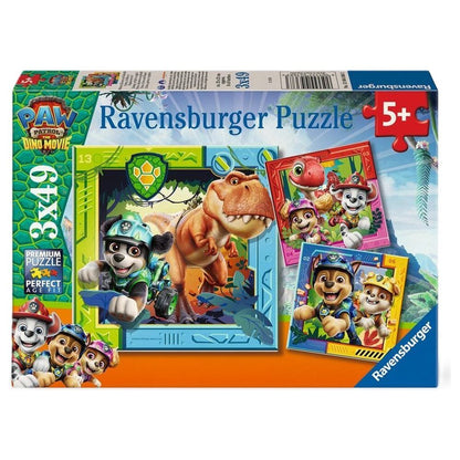 Puzzle Dino Movie Patrulla Canina Paw Patrol 3x49pzs RAVENSBURGER