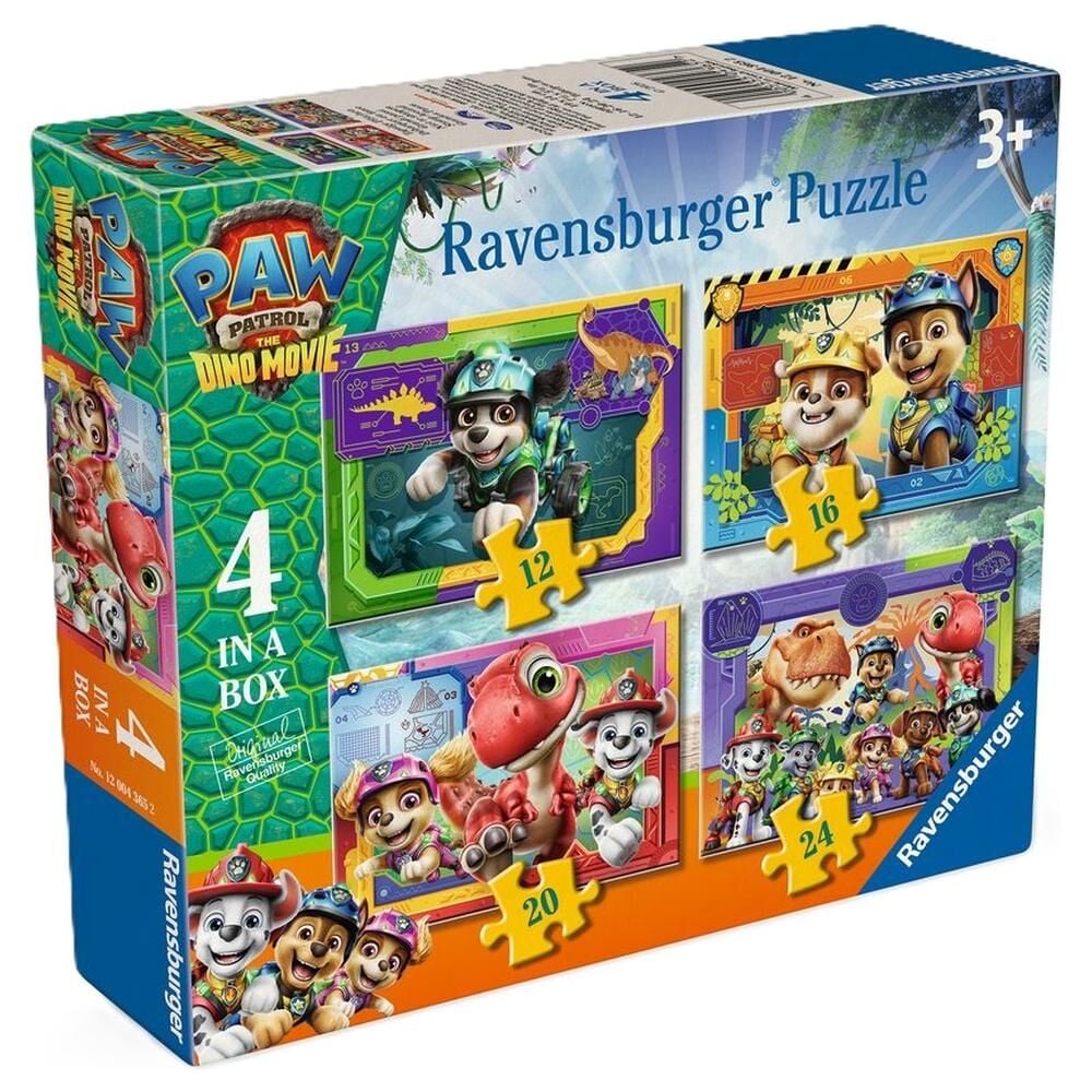 Puzzle Dino Movie Patrulla Canina Paw Patrol 12-16-20-24pzs RAVENSBURGER