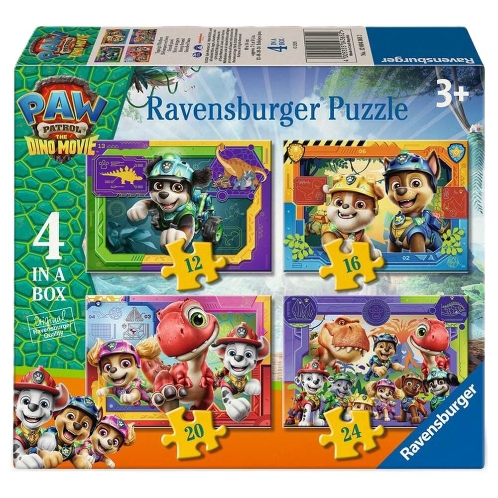 Puzzle Dino Movie Patrulla Canina Paw Patrol 12-16-20-24pzs RAVENSBURGER
