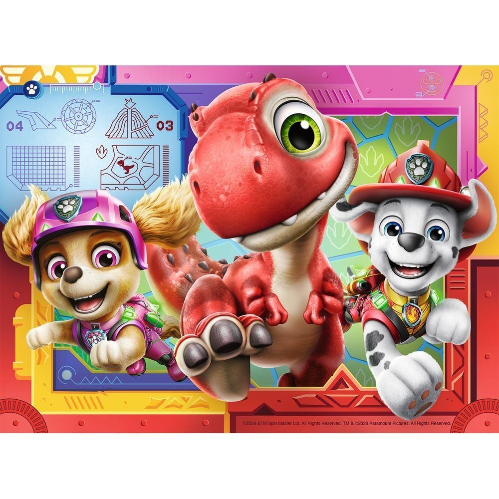 Puzzle Dino Movie Patrulla Canina Paw Patrol 12-16-20-24pzs RAVENSBURGER