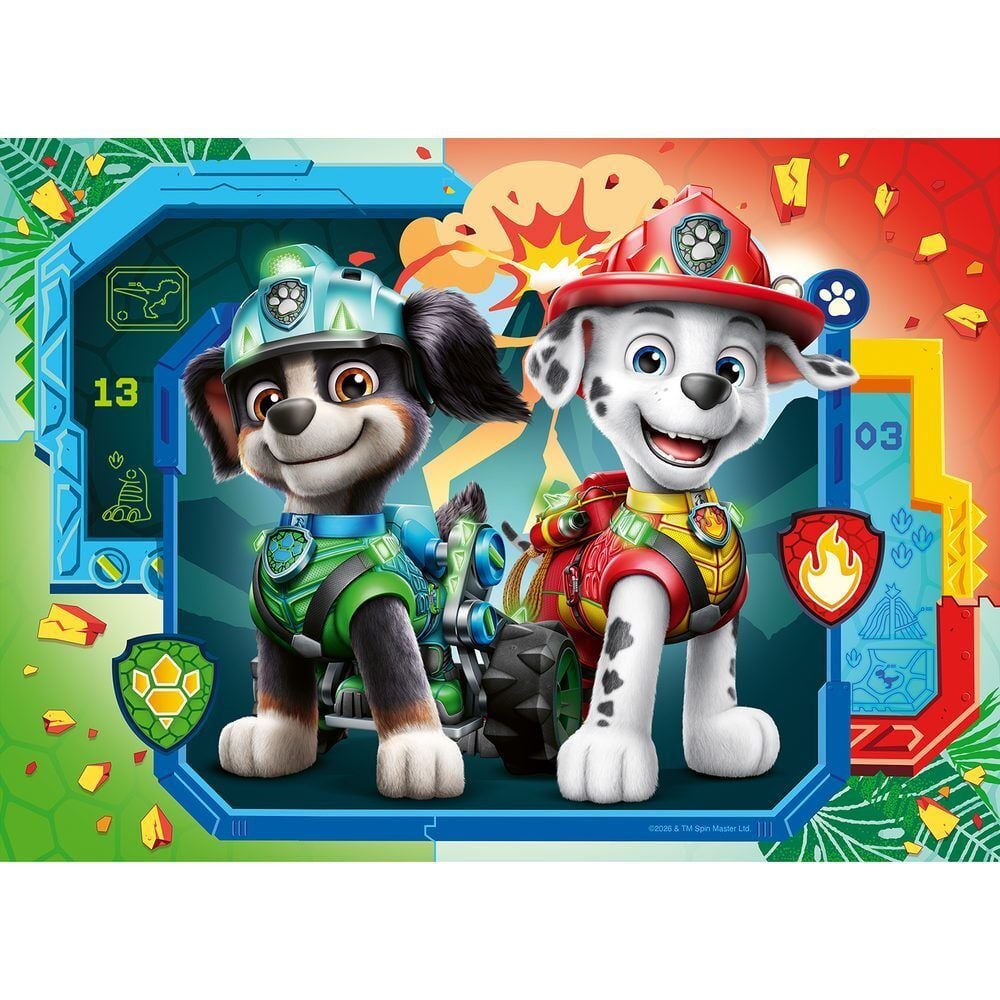 Puzzle Dino Movie Patrulla Canina Paw Patrol 4x42pzs RAVENSBURGER