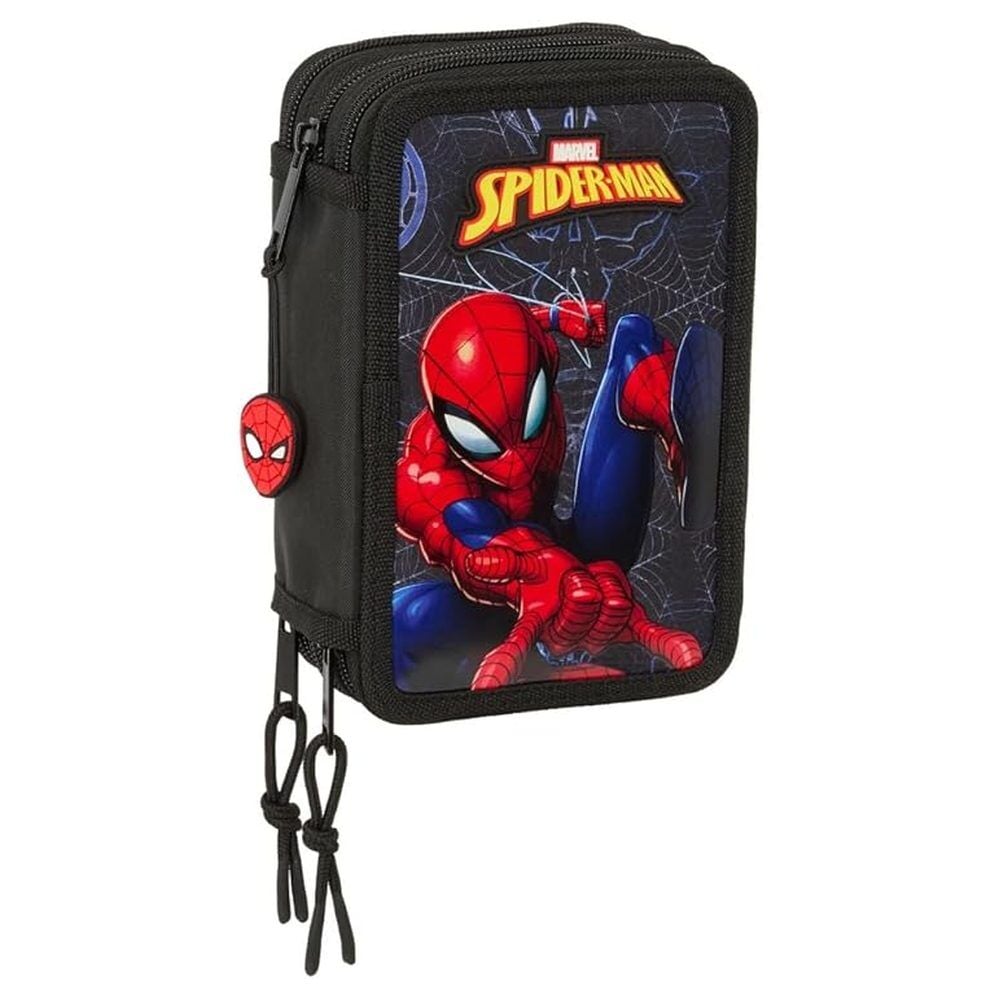 Plumier Attack Spiderman Marvel triple 37pzs SAFTA