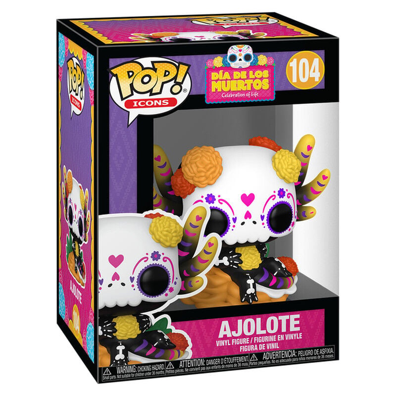 Figura POP Dia De Los Muertos Ajolote FUNKO