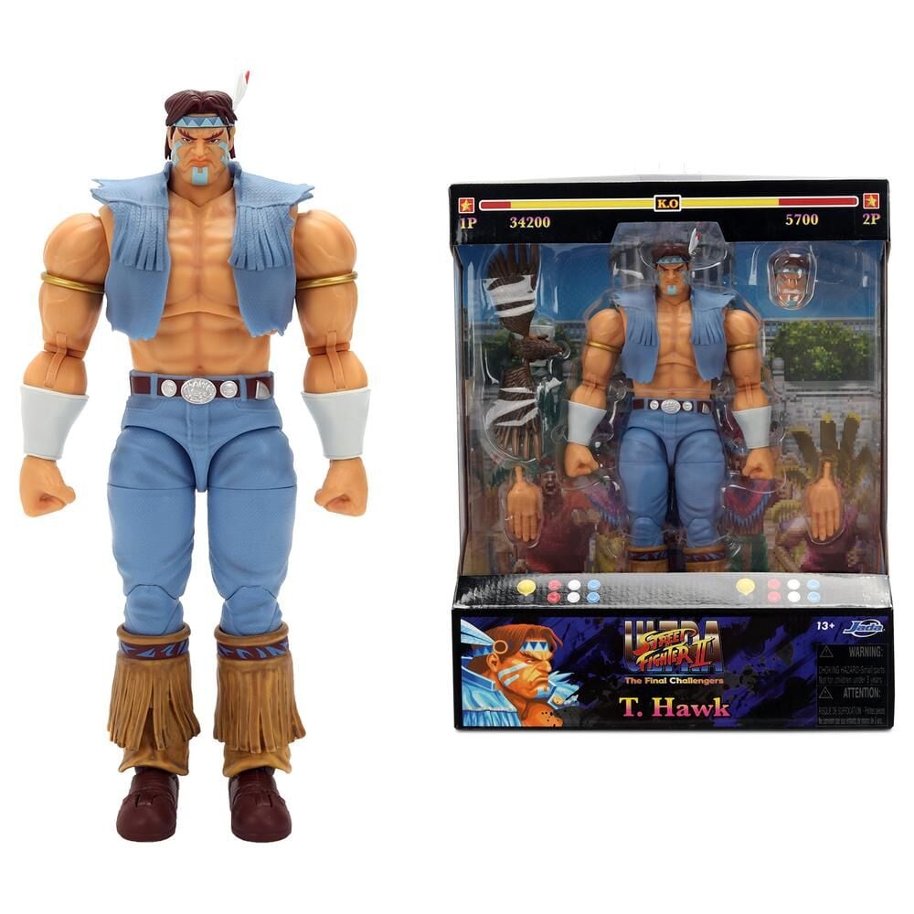 Figura T Hawk Street Fighter II 17cm JADA TOYS
