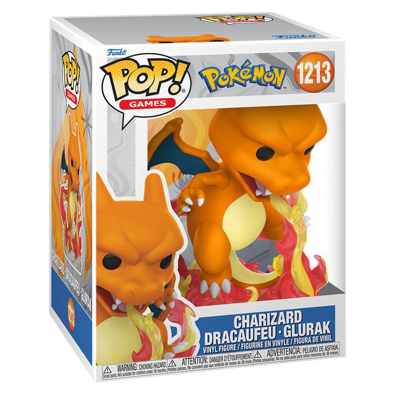 Figura POP Premium Pokemon Charizard Dracaufeu Glurak FUNKO
