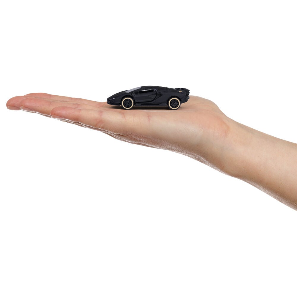 Set 5 coches Negros MAJORETTE