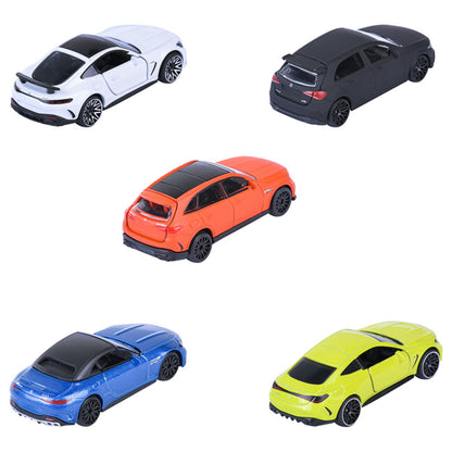 Set 5 coches Mercedes AMG MAJORETTE