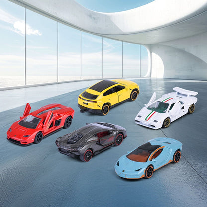 Set 5 coches Lamborghini MAJORETTE