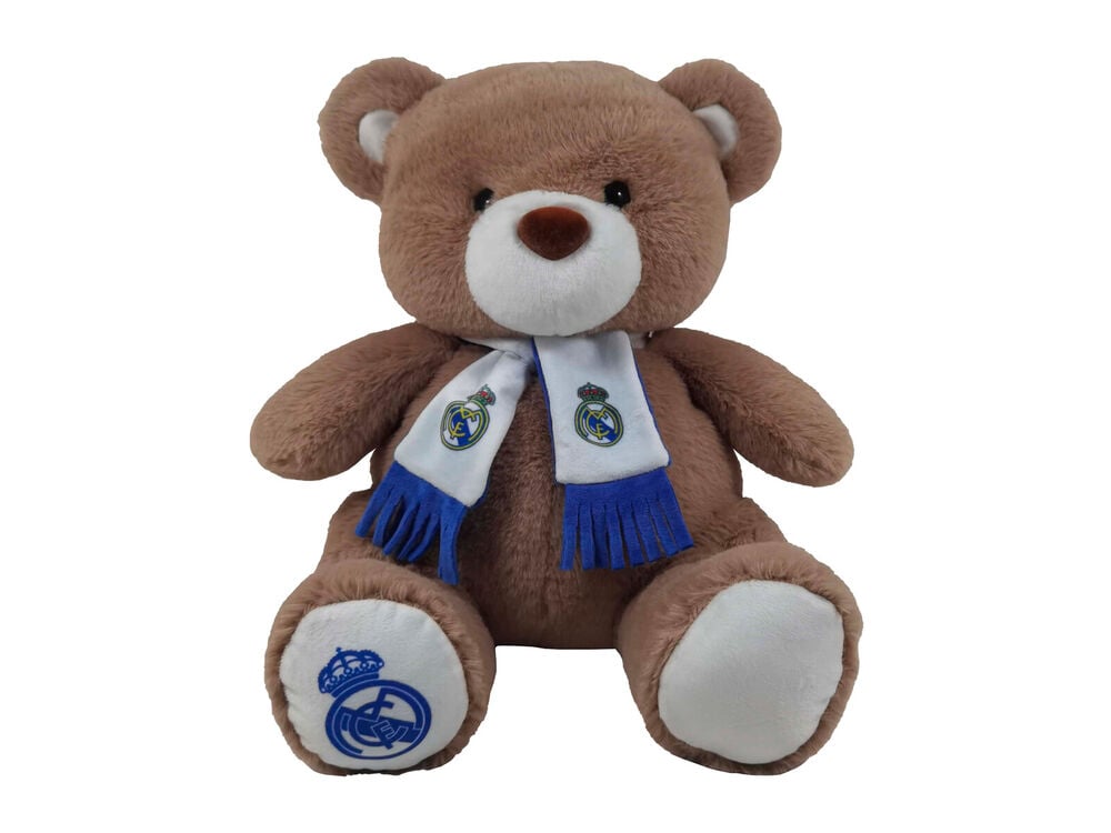 Peluche oso bufanda Real Madrid 32cm CYP BRANDS