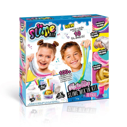 Set 10 botes mezclables Slime Diy CANAL TOYS