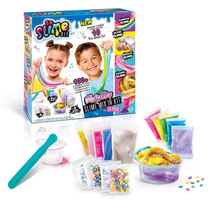 Set 10 botes mezclables Slime Diy CANAL TOYS