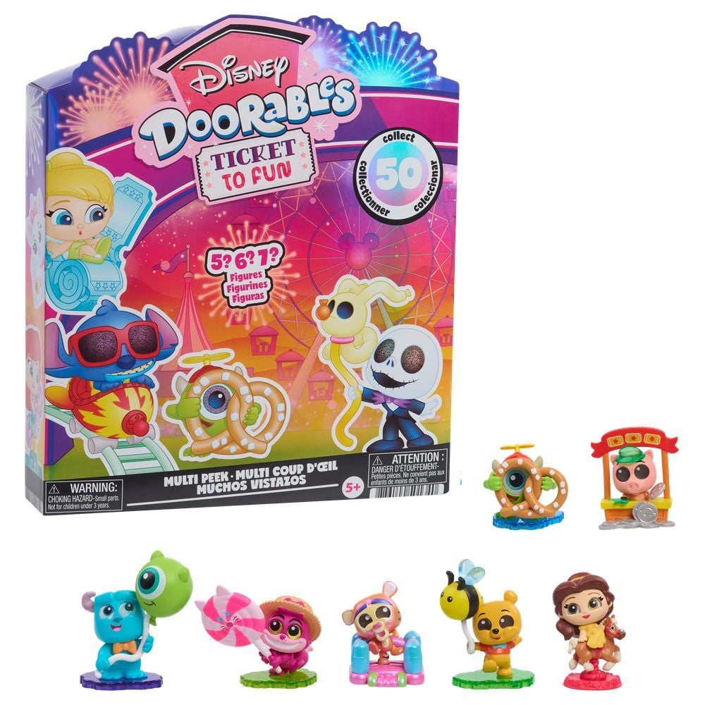 Set figuras sorpresa Ticket to Fun Disney Doorables JUST PLAY