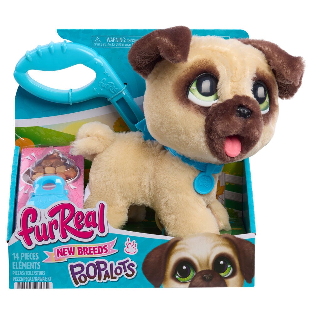 Peluche interactivo Pug Walk-a-Lots FurReal JUST PLAY