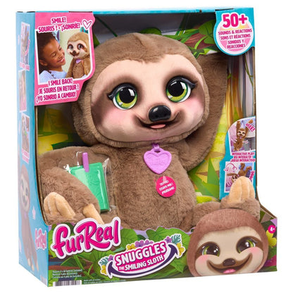 Peluche interactivo Snuggles the Smiling Sloth FurReal JUST PLAY