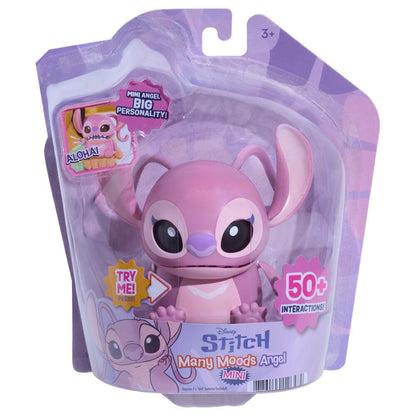 Mini figura interactiva Angel Many Moods Stitch Disney JUST PLAY