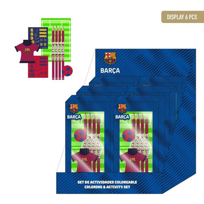 Set papeleria coloreable F.C. Barcelona CERDÁ