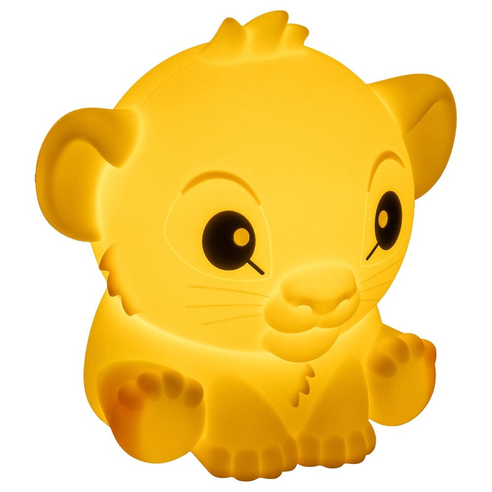 Luz silicona recargable SquishyGlo Simba El Rey Leon PALADONE