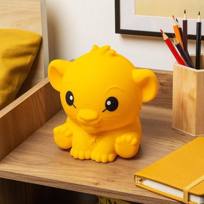 Luz silicona recargable SquishyGlo Simba El Rey Leon PALADONE