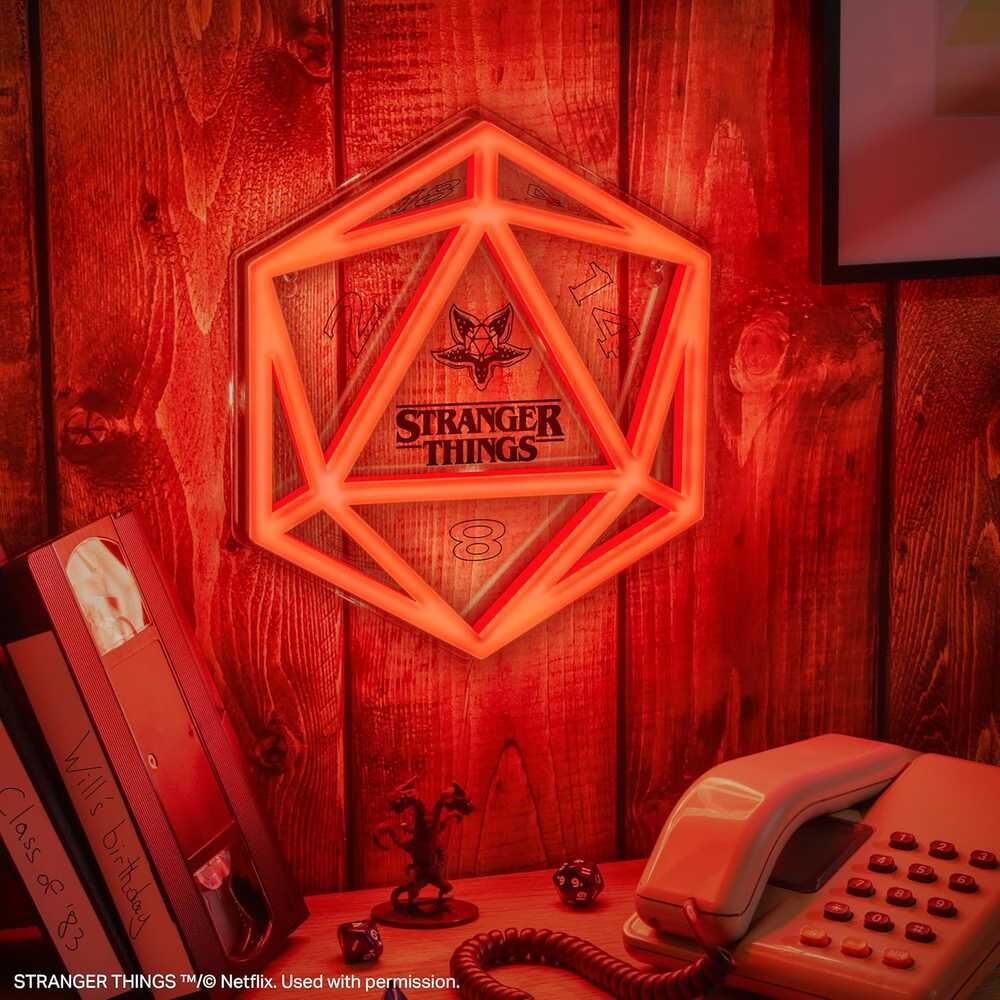 Luz led neon pared Stranger Things 5 PALADONE